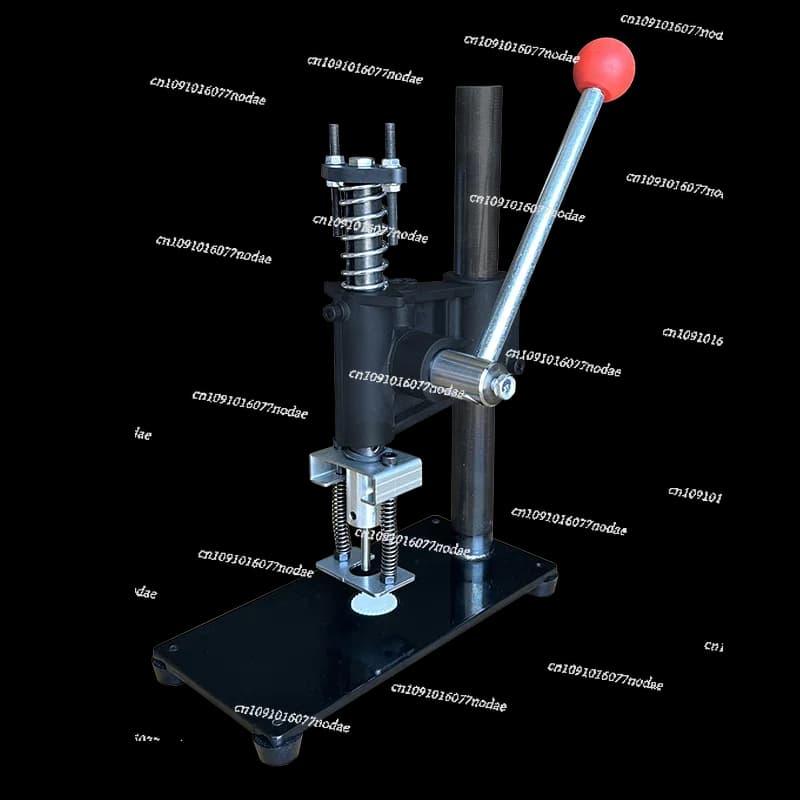 Single Hole Punching Machine for Heavy Duty 300 Optional 3-30 mm drill bits, Label binding for business cards in fabric plastic bags