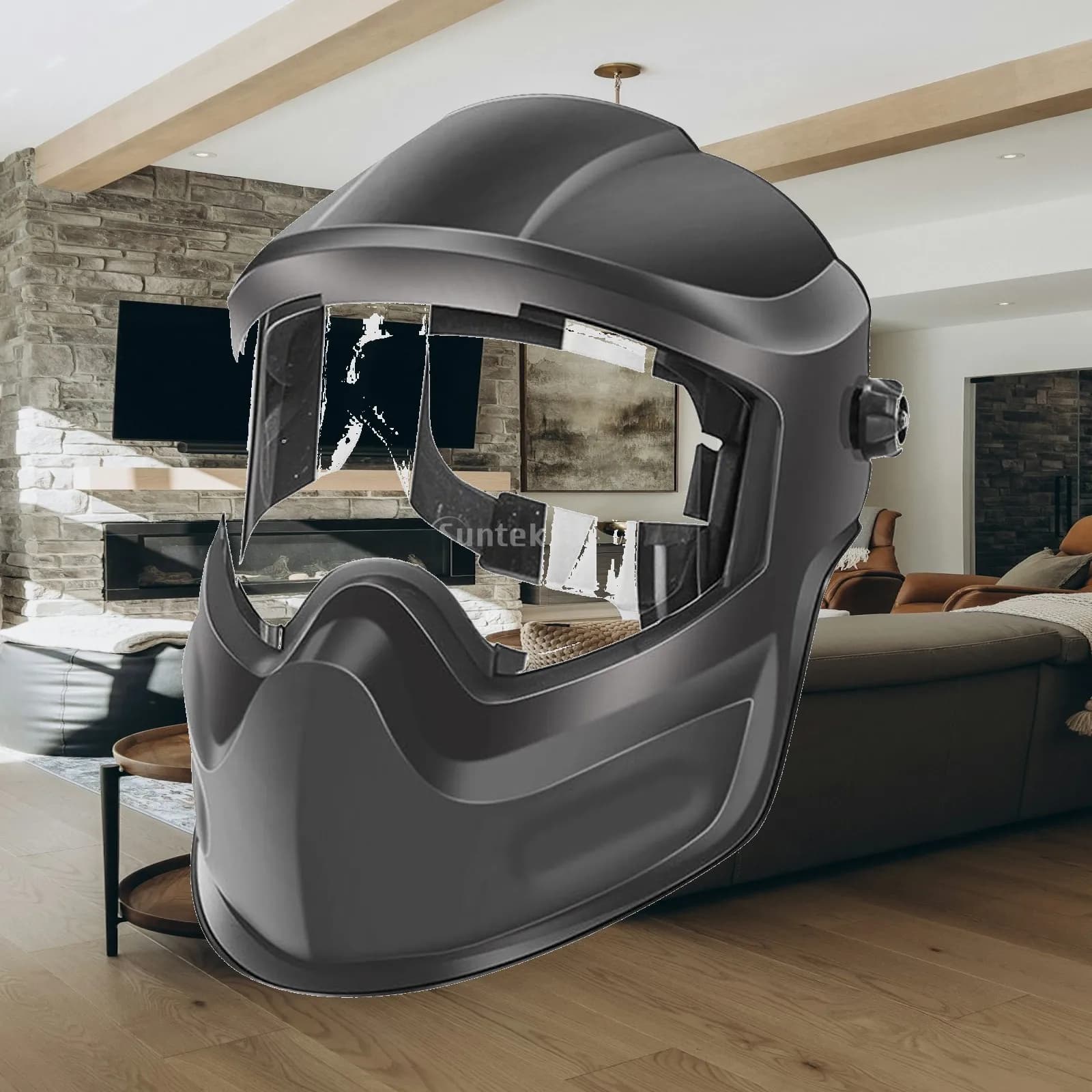 Full Coverage Welding Hamlet Impact Resistant Safety Mask Flip Up Headgear for Welding Equipment and Accessories