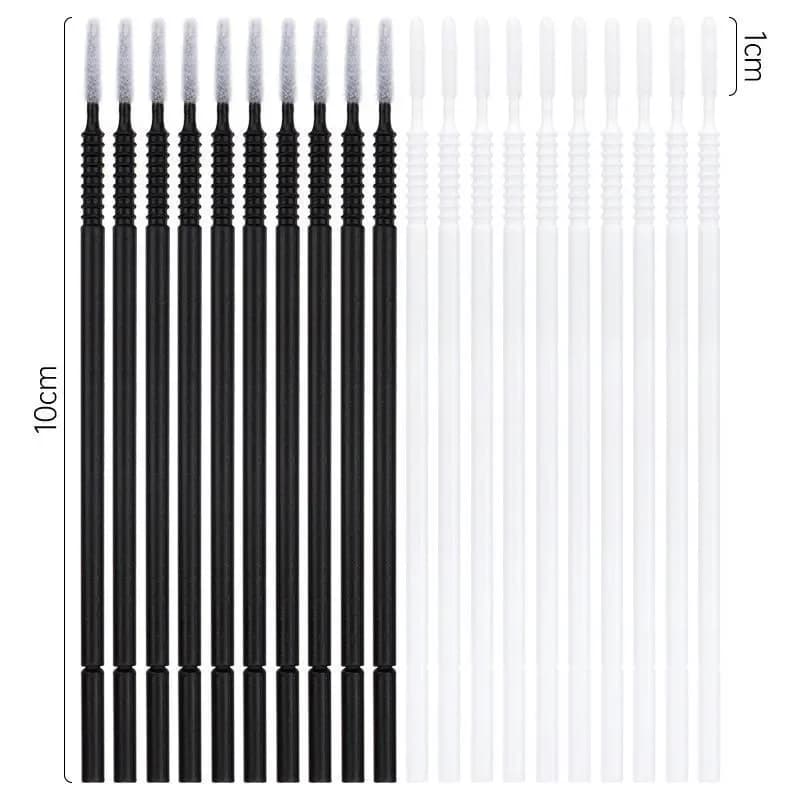 Wholesale Eyelash Brushes, Extension Tools Eyelashes, Microbrush Disposable with Spiral Handle, Mascara Sticks, Micro Brush Applications