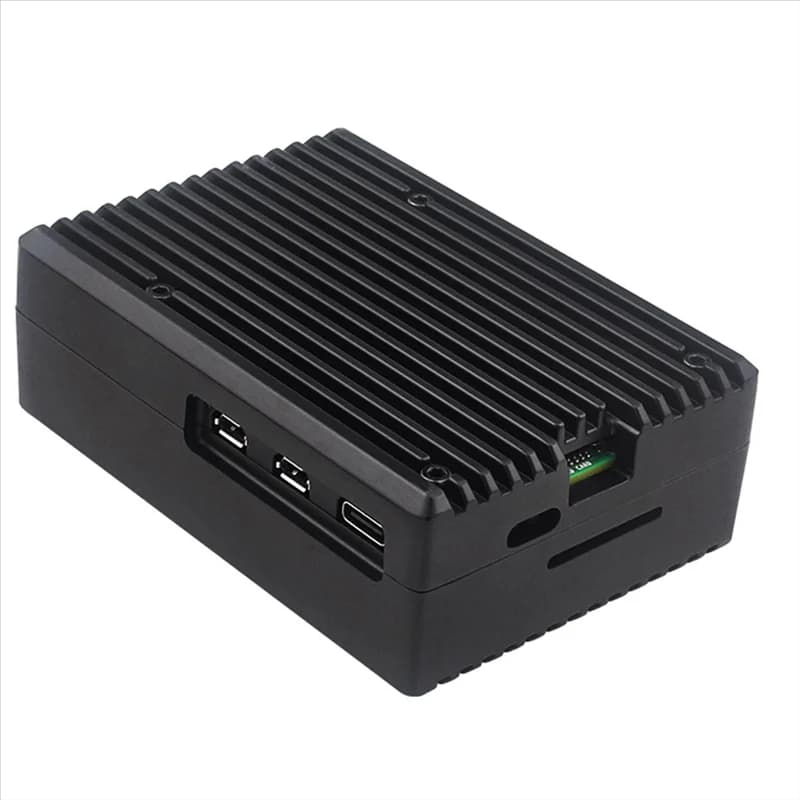 For Raspberry Pi 5 Aluminum housing with passive cooling Shell housing for heat dissipation protection Pi 5
