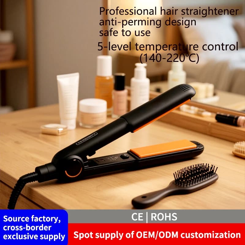 Frying for smoothing hair Internal Buckle Dripping for family barber Bigodino for hair Salon Raddrizing curling