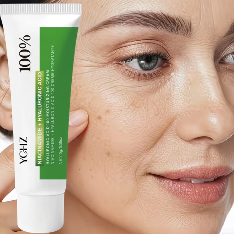 Pdrn Hyaluronic Acid Moisturizing Cream | Lightweight, Hydrating Moisturizing Lotion, Containing Salmon Dna, Hyaluronic Acid, and Collagen, to Create a Glass-Like Complexion, Long-Lasting Hydration, and Skin Care Cream.