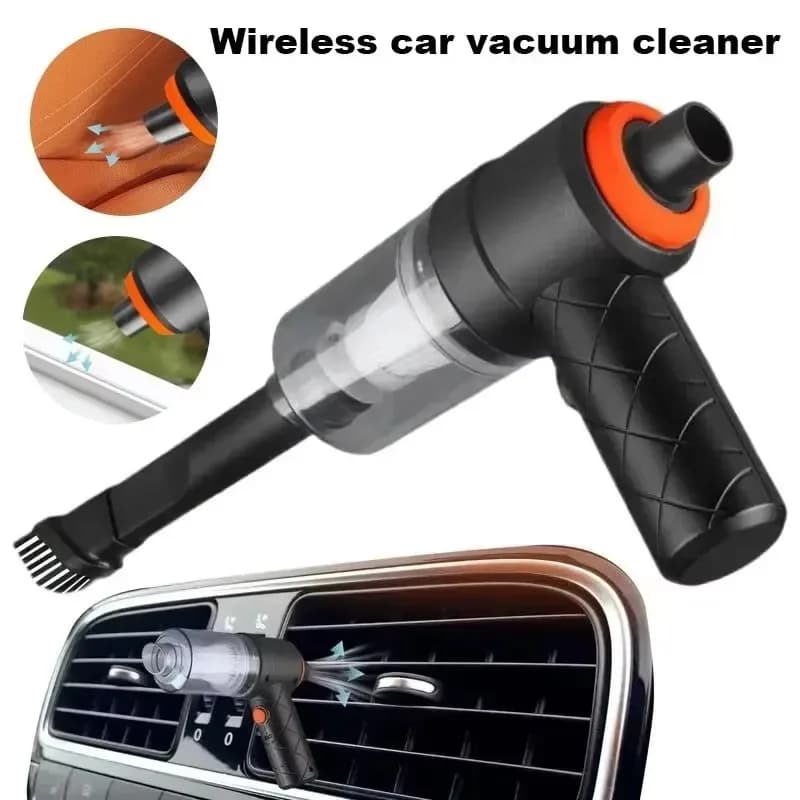 Aspirapolvere Portatile Senza Fili per Auto, Grande Potenza di Aspirazione, Attrezzatura per Pulizia Domestica, Mini Soffiatore