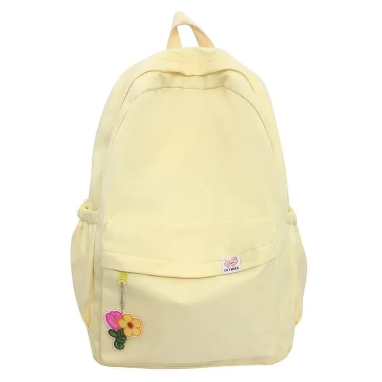 Zaino leggero e minimalista da 1 pezzo, design chic, spazioso con custodia per laptop, per viaggi scolastici delle donne universitarie