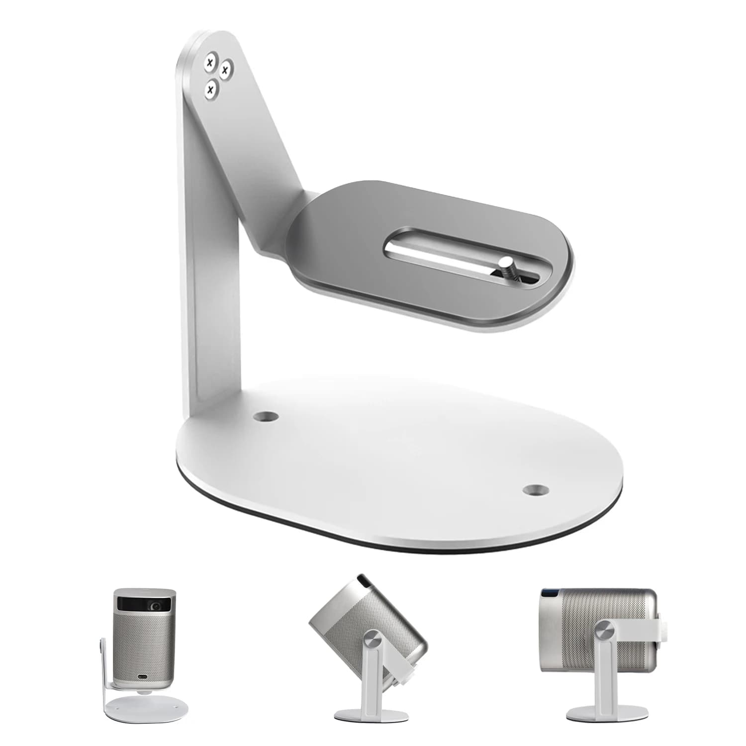 Multi-Angle Projector Stand Adjustable 120° Tilt Ceiling Bracket Wall Mount Desktop for XGIMI Xiaomi Youth Edition Projector