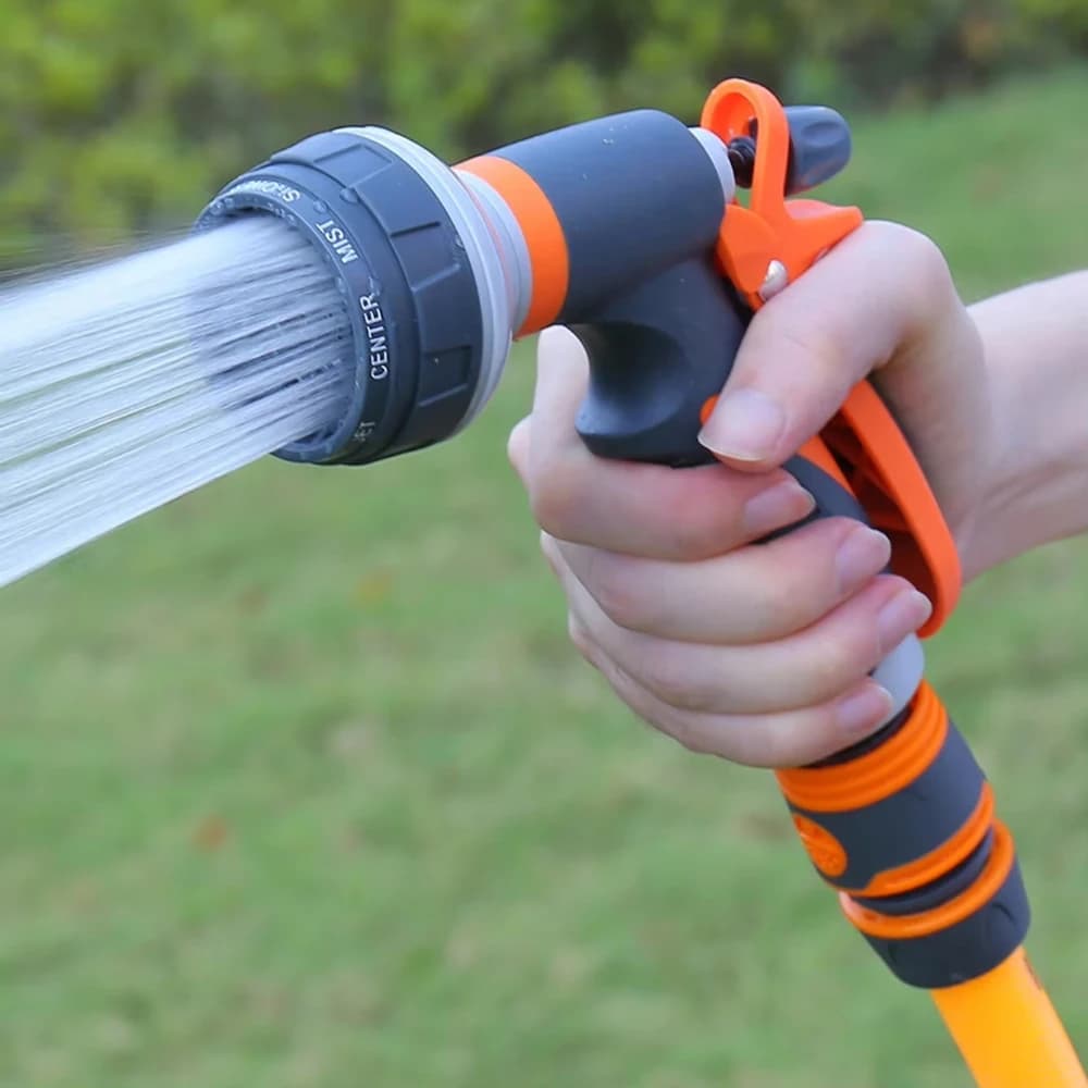 1 Set Garden Water Gun Hose Nozzle Multifunctional Household Car Washing Yard Water Sprayer Pipe Tube Nozzle Sprinkle Tools