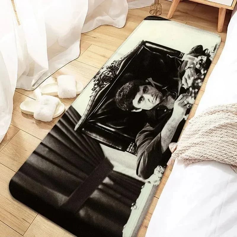 Tappetino d'Ingresso Scarface, Zerbino Antiscivolo Lavabile, Tappeto per Cucina, Bagno, Soggiorno e Corridoio