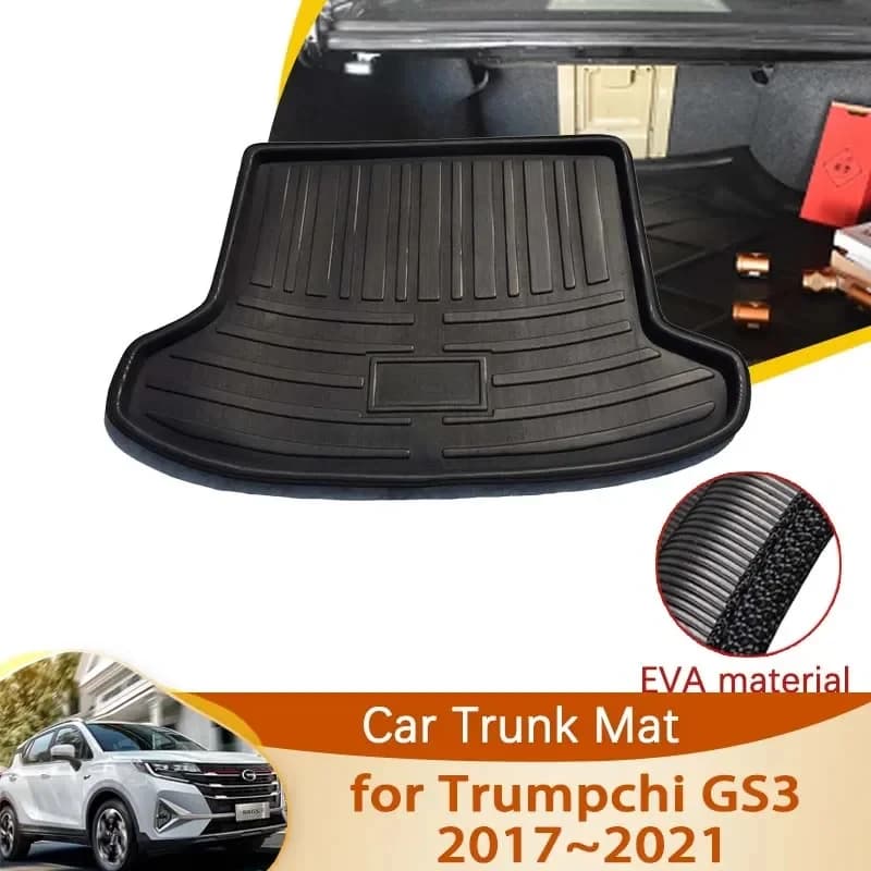 Per GAC Trumpchi GS3 Power 2021 2020 2019 2018 2017 Accessori Bagagliaio di un'auto Zerbino Vassoio Da Pavimento Fodera Impermeabile Cargo Boot Tappeto Parti