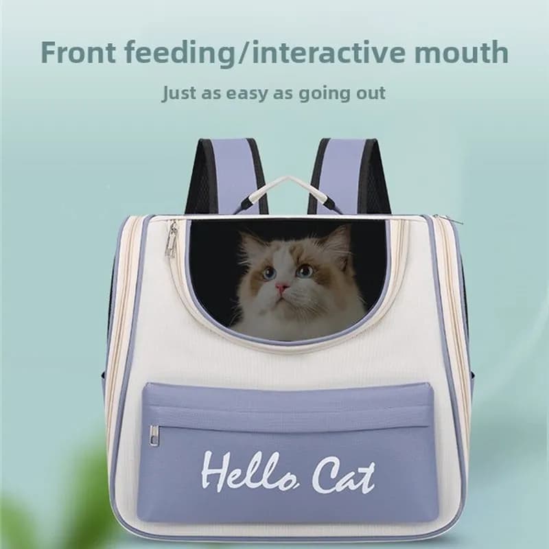 Cat Carrier Space Capsule Portable Pet Bag for All Seasons, Transparent Backpack for Cats and Dogs, Double-Shoulder Pet Supplies