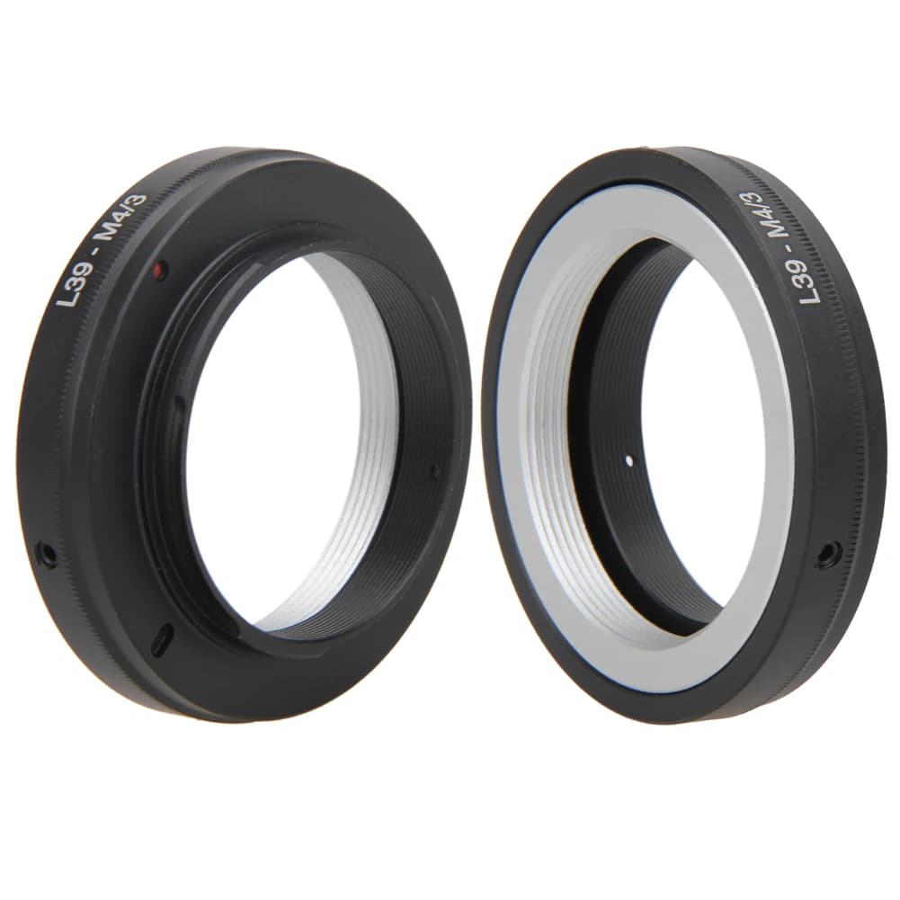 Adattatore per Obiettivi Professionale, Anello Adattatore per Obiettivi con Controllo Manuale, Accessori per Leica a Montatura Olympus