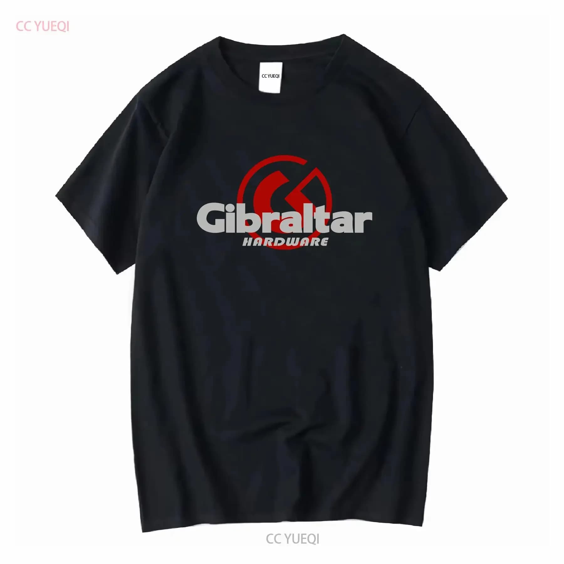 Gibraltar Stand Piatto Logo Hardware Musica T Shirt Sz SML XL XXL vintage Lavato Versatile Abiti firmati alla moda Traspirante