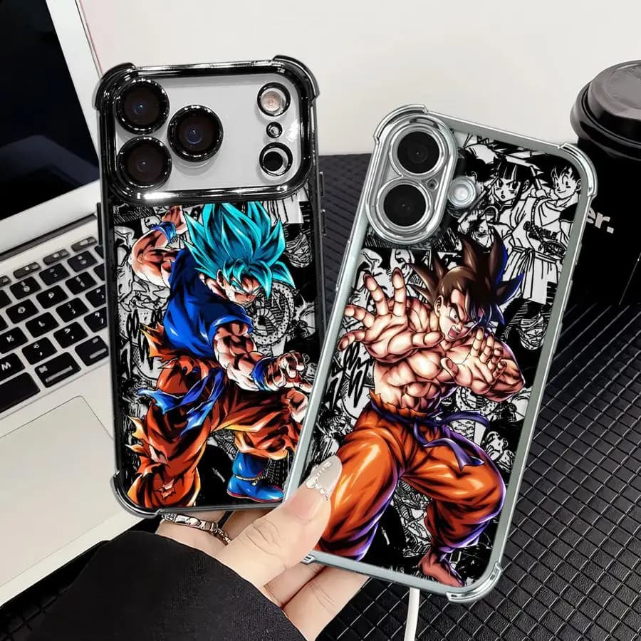 D-Dragon Balls Anime Goku Phone Cover Case for Apple iPhone 17 Pro Max 16e 14 17e 13 Air 15 12 Plus 11 16 Pro