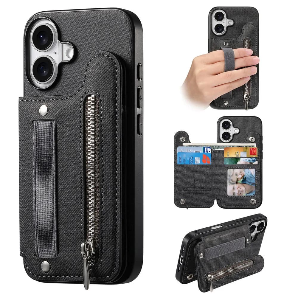 Nova 13 Ultra 12 5G Luxury Case RFID Block Leather Wallet Zipper Funda For Huawei Nova 13 Pro Back Cover Pura 70 Pro Plus Etui