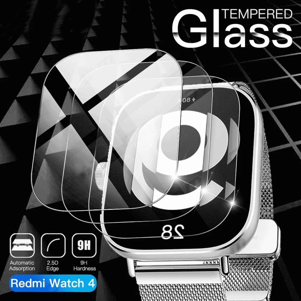 Vetro temperato per Xiaomi Redmi Watch 4 Smart Watch, protezione schermo HD trasparente antigraffio per Mi Redmi Watch 4 pellicola protettiva