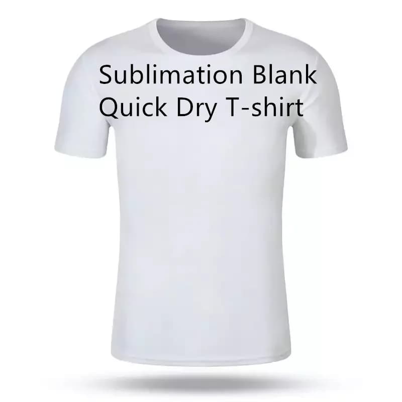 Poliestere Solf Touch Sublimazione T-shirt bianca vuota Estate Uomo Unisex O-Collo Manica corta Maglietta Abbigliamento sportivo per bambini Adulti
