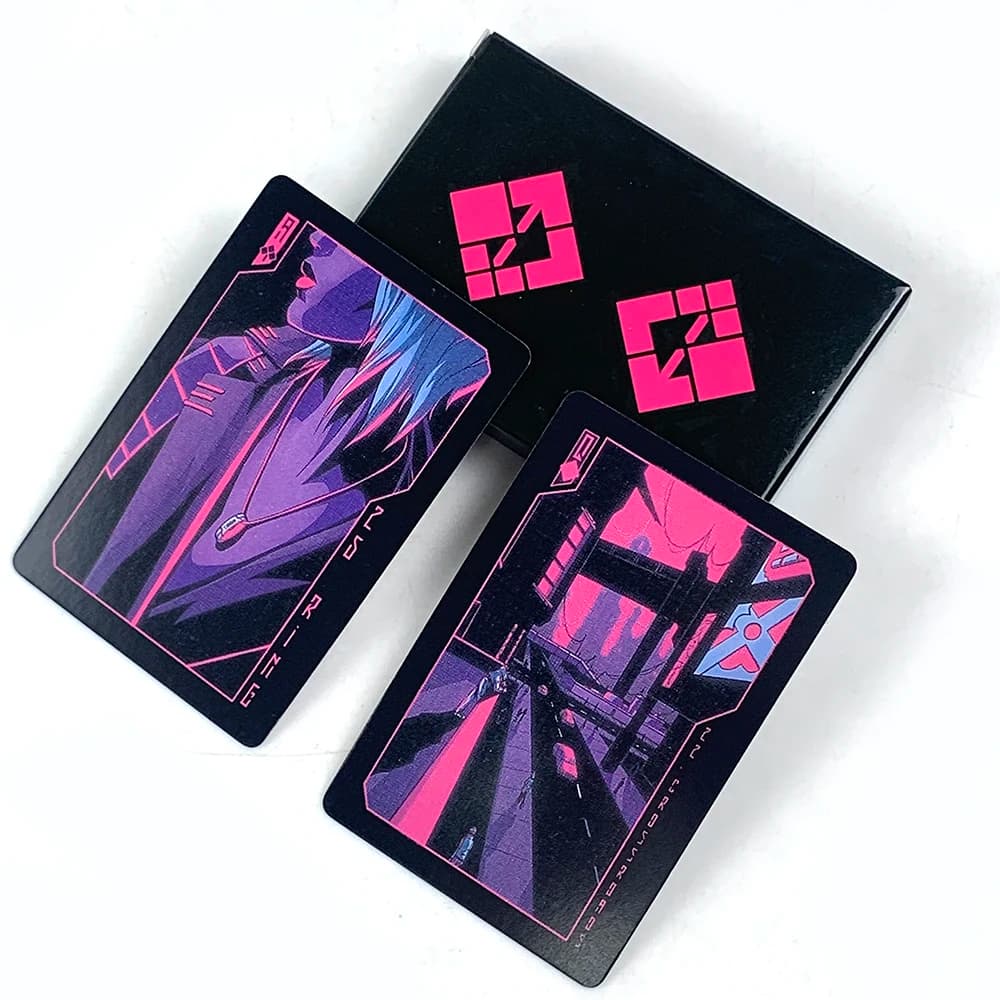 Nuove carte Oracle: 40 carte Oracle Cyberpunk per mistiche moderne, perfette per la meditazione, la divinazione e come regalo.