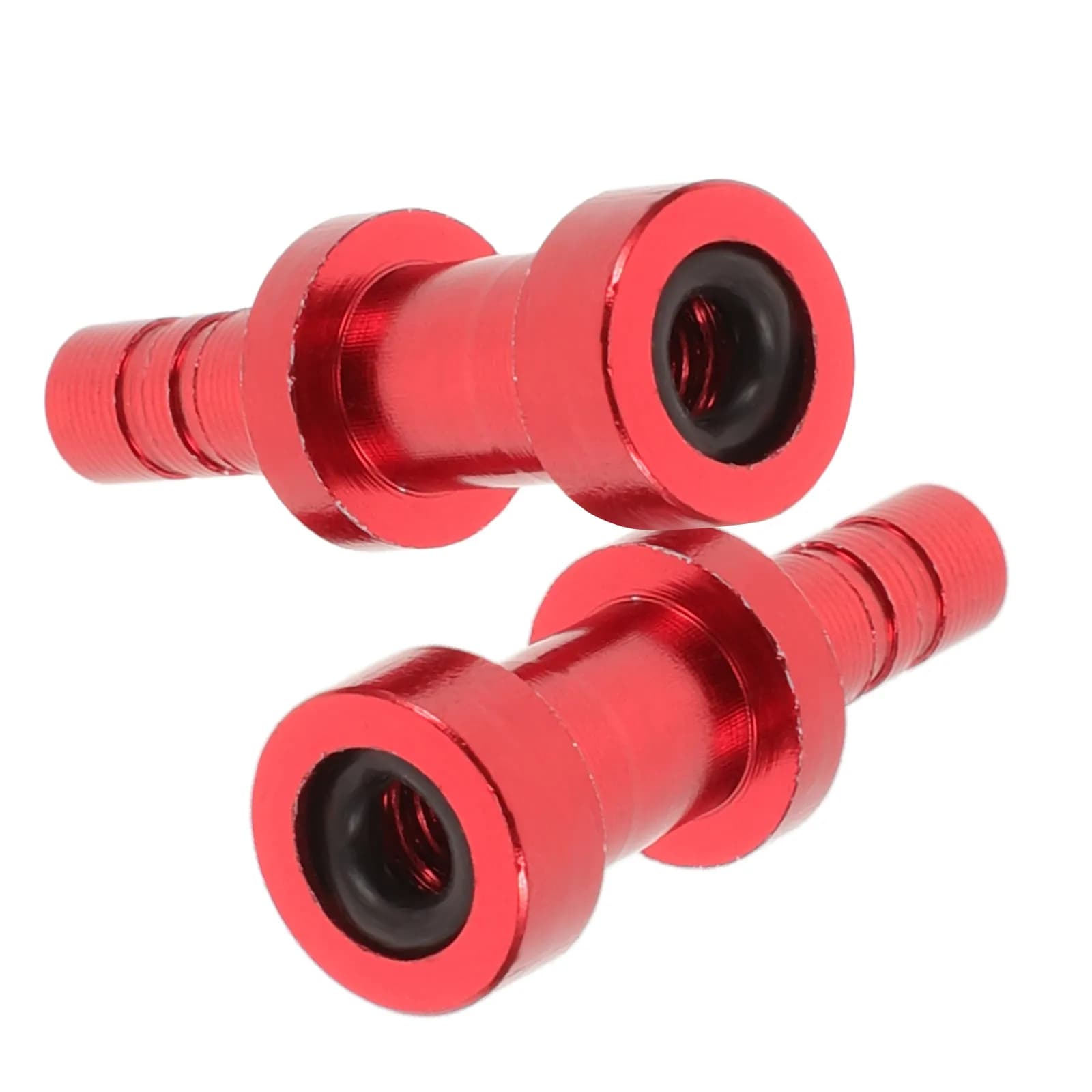 2 Pezzi Adattatore per Valvola Francese in Lega di Alluminio per Gonfiaggio Pneumatici Bici, Pompa Tubeless, Ugello Aria per Ciclismo