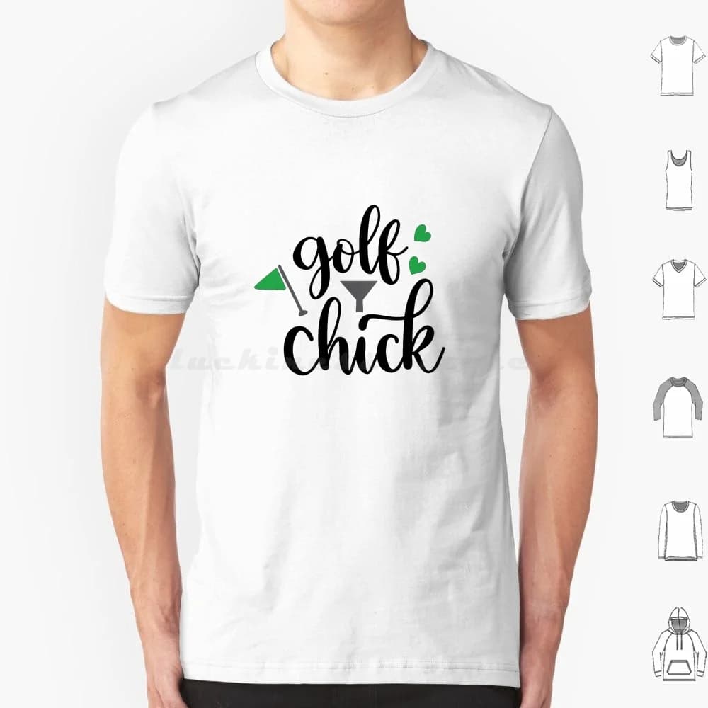 Golf Chick Shirt Golfing Gift Golfer Women's T Shirt Big Size 100% Cotton Boys Golf Christian Golf Cute Golf Funny Golf Funny