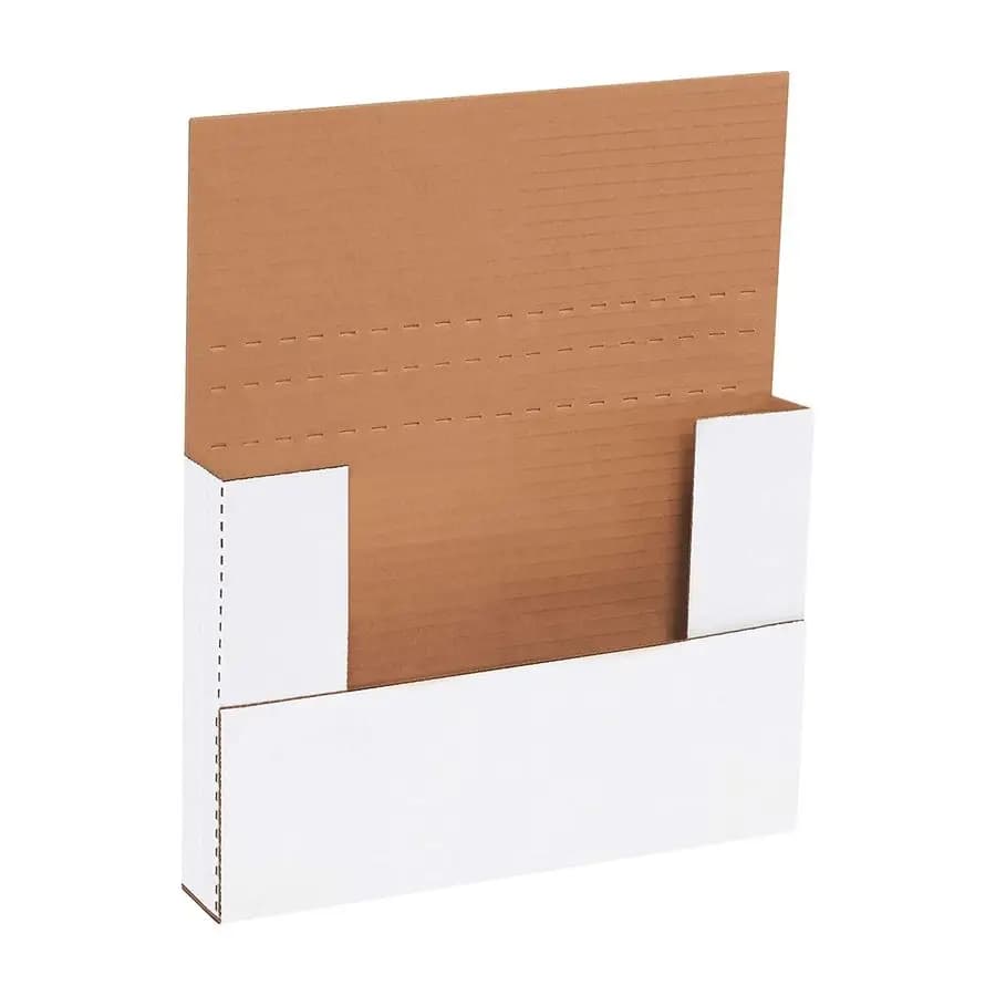 Shipping boxes small 9,625L x 6,625W x 1,25H, 50 pack, corrugated cardboard for moving, shipping, packaging, packaging and storage