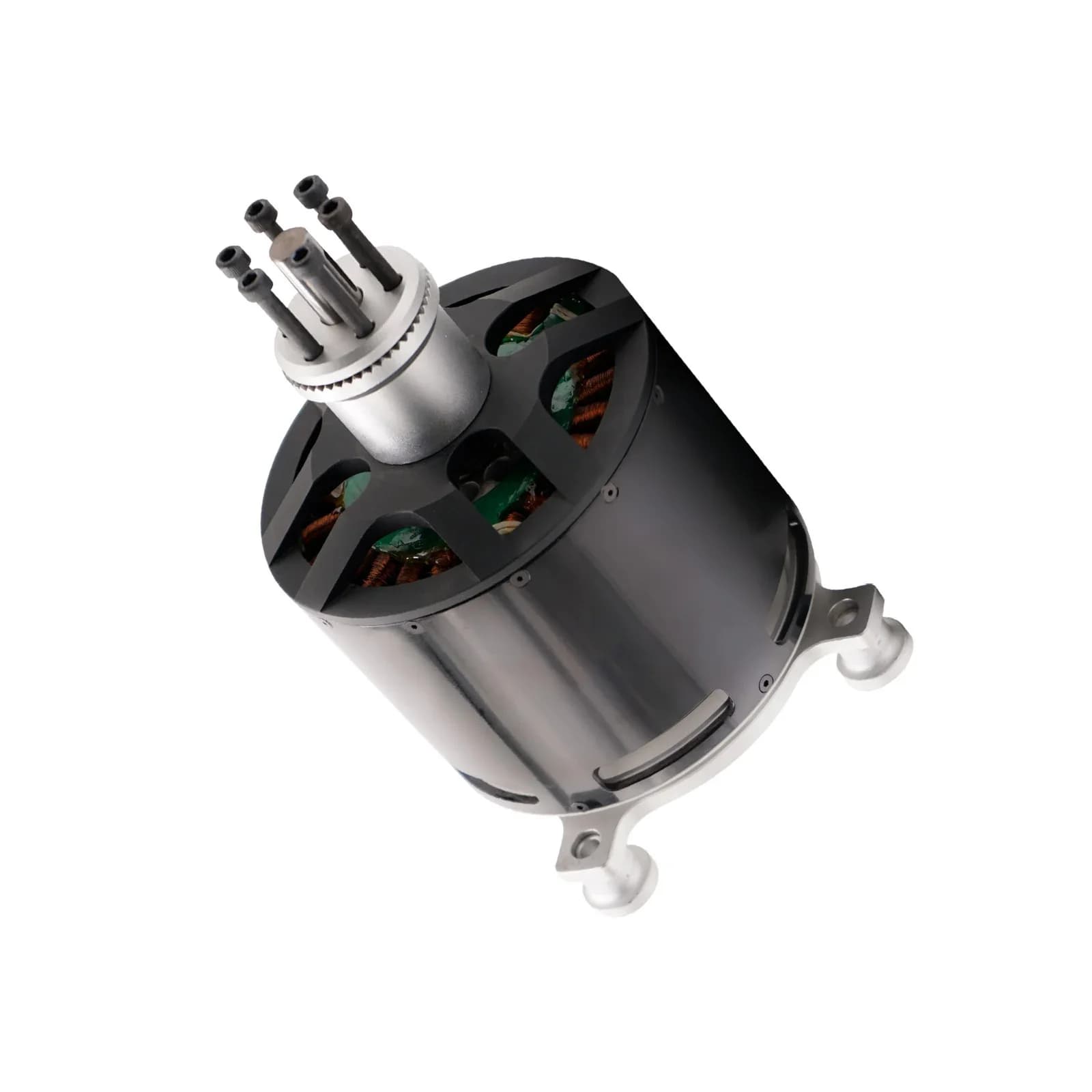 Nuovo rotore esterno ad alte prestazioni 24 S 200A Motore DC senza spazzole Motore per paracadute elettrico ignifugo Dr-one Vtol Air-craft con equipaggio