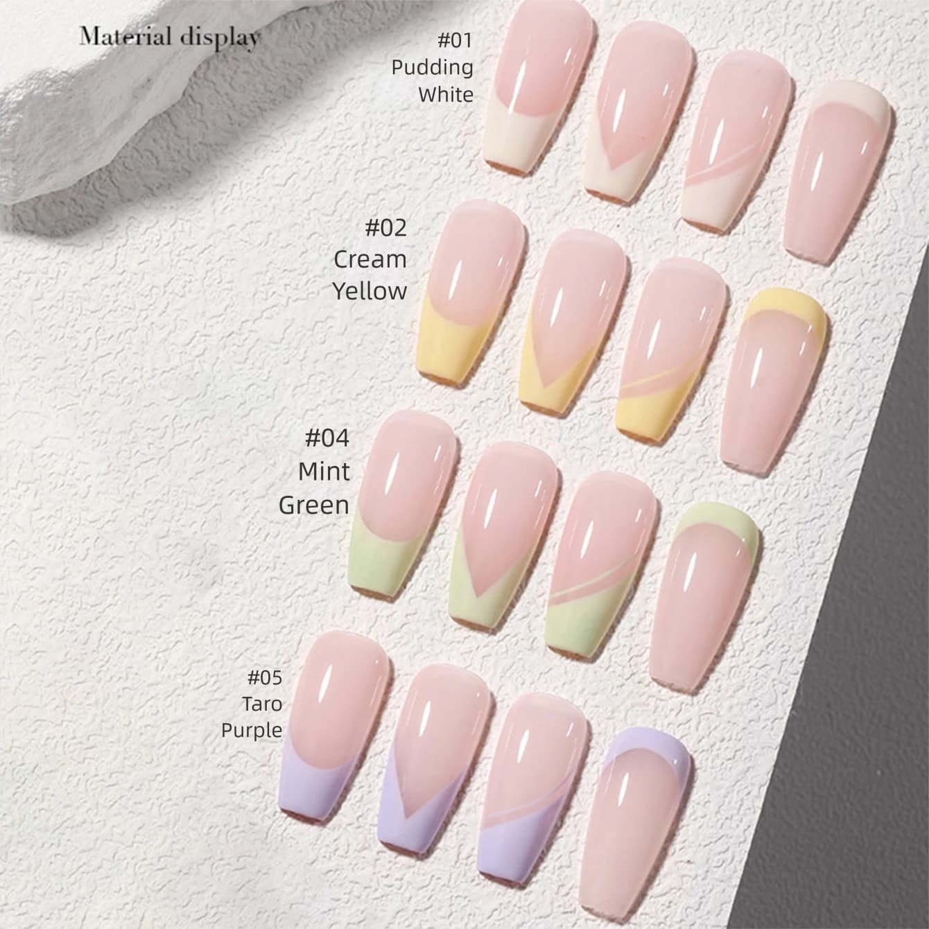 MN 2026 New French Painting Gel Nail Polish, Self-Leveling Liner Gel for Drawing & Outlining, Professional Use for Nail Salons