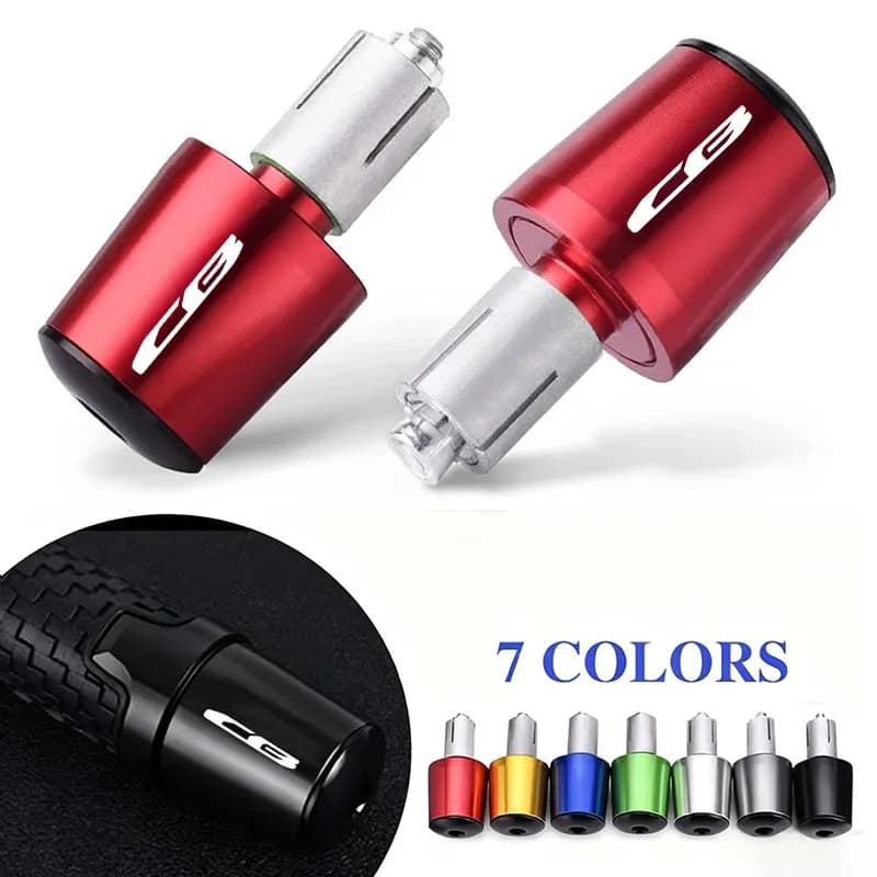 Motorcycle Handle Bar Ends Weight Handlebar Grips Cap For Honda Cb400 Cb125r Cb190r Cb250r Cb150f Cb 650R 1000R Cb1100 Cb1300
