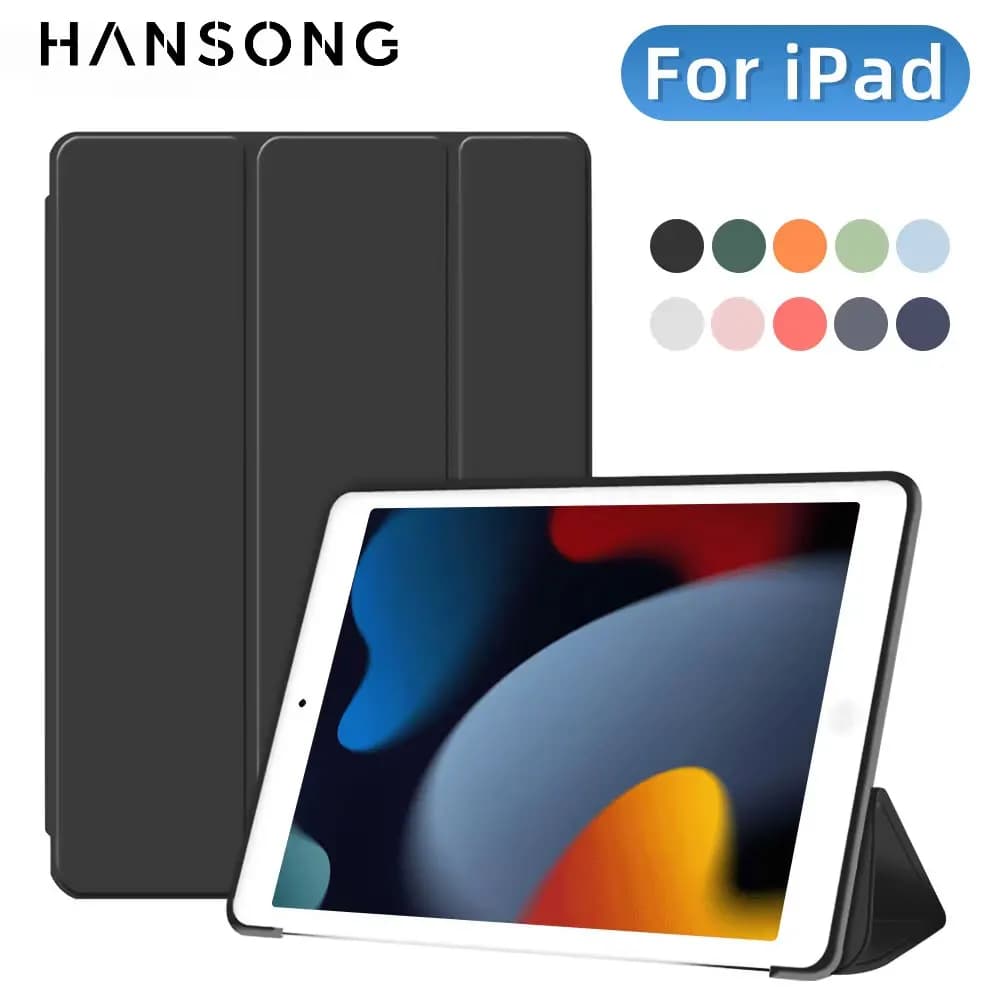 For iPad Air Case 11 13 M2 2024 Pro 11 13 For Pro 11 12.9 10th Gen Air 10.9 iPad 5/6th 9.7 10.5 7/8/9th 10.2 Mini 6 Cover