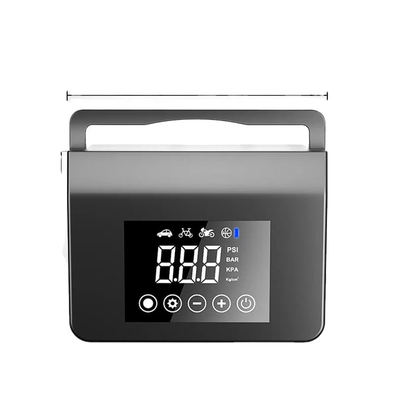 Avviatore di emergenza per auto Accumulatori e caricabatterie di riserva Pompa per compressore d'aria a luce LED 10000mAh Gonfiatore per pneumatici portatile Caricabatteria per auto