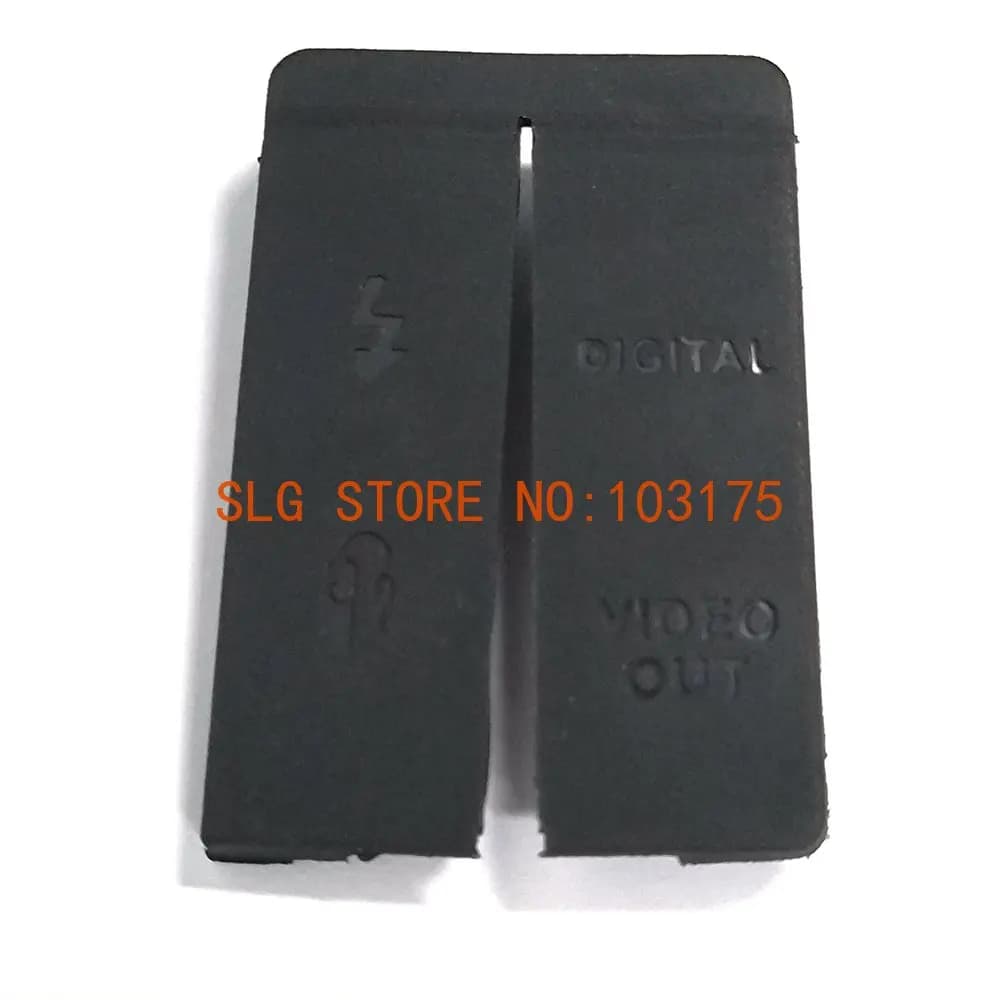 Nuovo coperchio inferiore porta in gomma DC IN/VIDEO OUT compatibile USB/HDMI per parte di riparazione della fotocamera digitale Canon EOS 5D