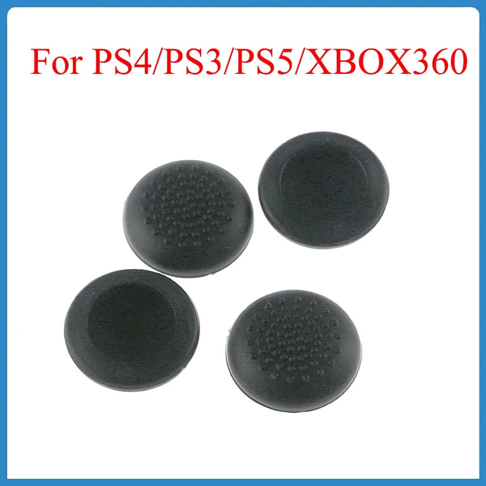 10 pezzi per tappo di protezione Joystick PS4 per PS3/PS5/XBOX360 maniglia cappucci antiscivolo multipunto sostituzione accessori da gioco neri