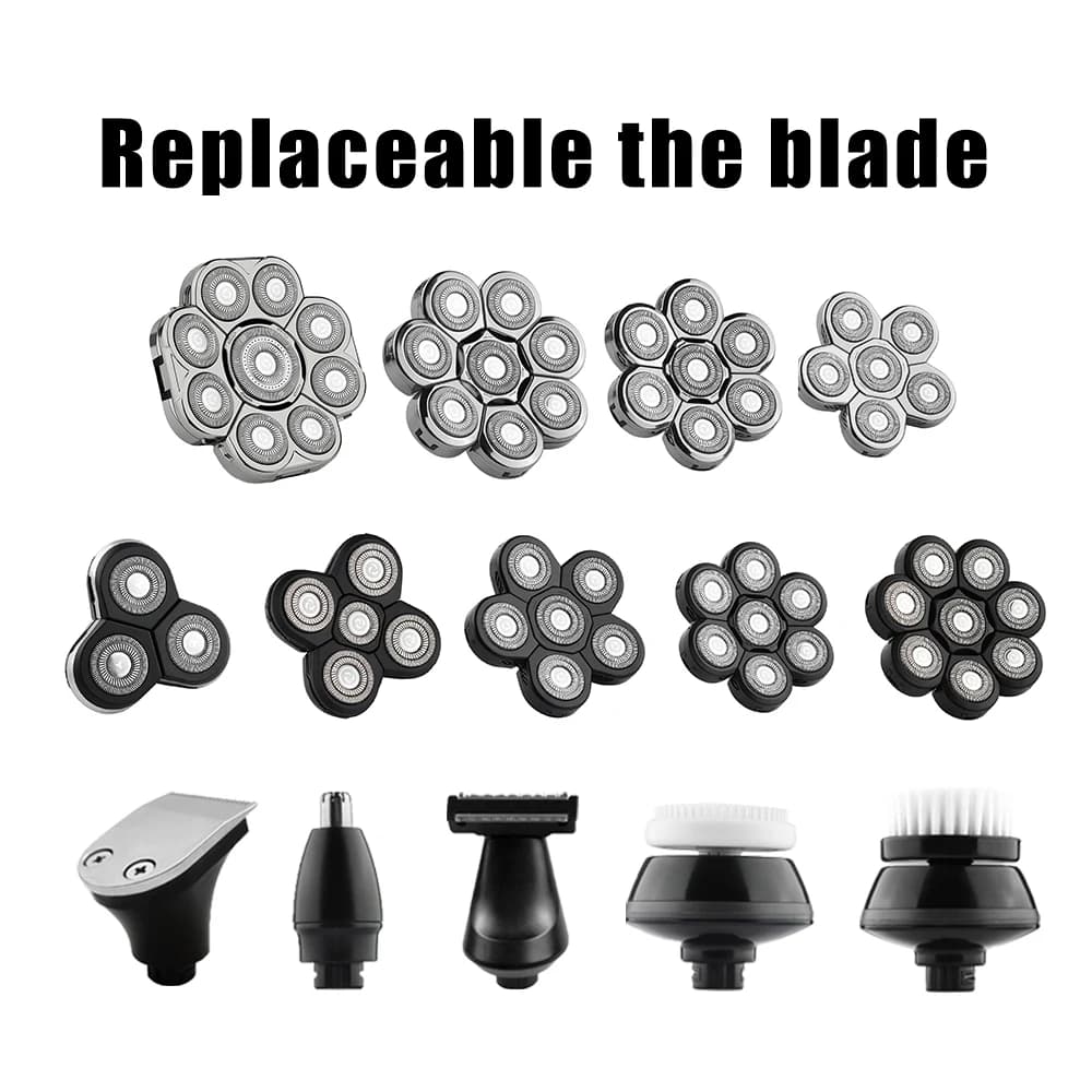 Replaceable Electric Shaver Head and Nose Haircuts Replacement Head for 3D 4D 5D 6D 7D 8D 9D Floating Sawing Head
