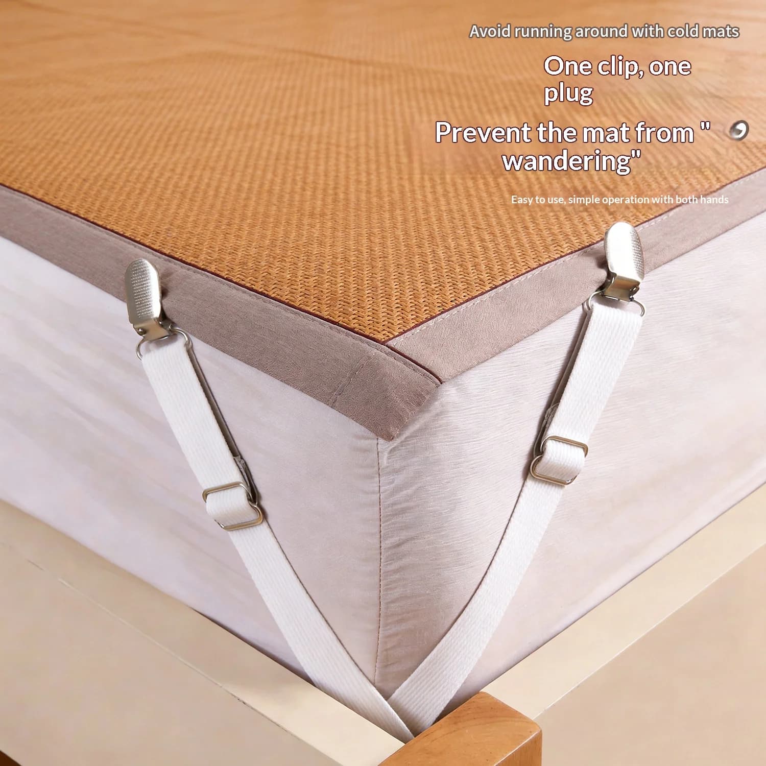 Fissatore per lenzuola/tappetini, Fissatore antiscivolo per cuscini divano, Fissatore nascosto per materasso domestico, Tappetino Mahjong, Strumento antiscivolo Wonder Tool