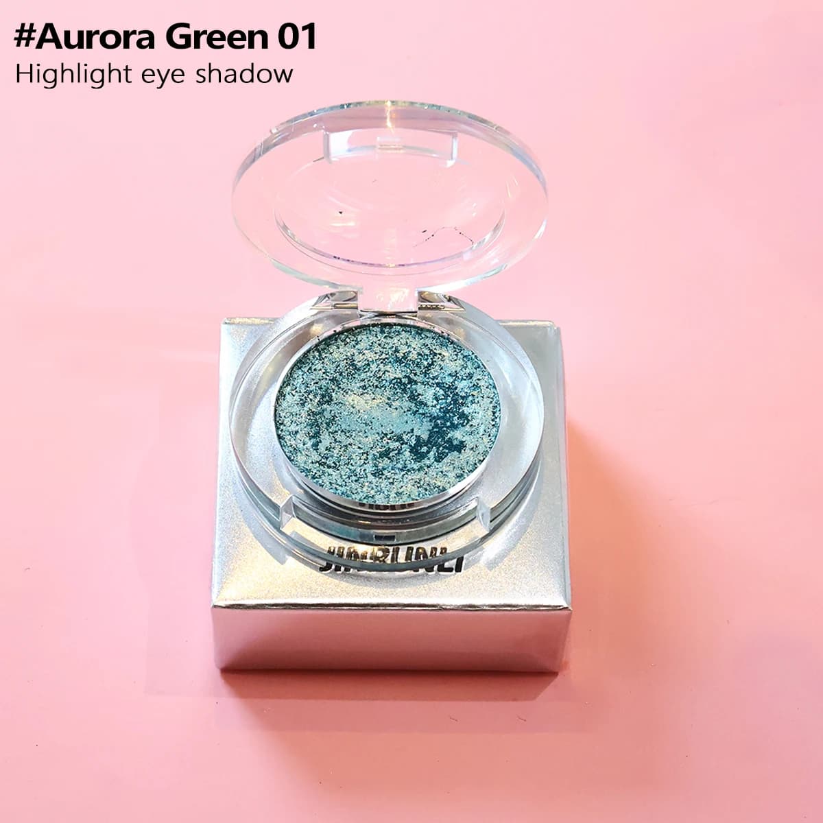 Palette Ombretti Metallici Personalizzabili con Logo, Tonalità Luminose Effetto Specchio, Glitter Scintillanti, Prodotti Trucco Professionali, Contenitori Glitter Chimici