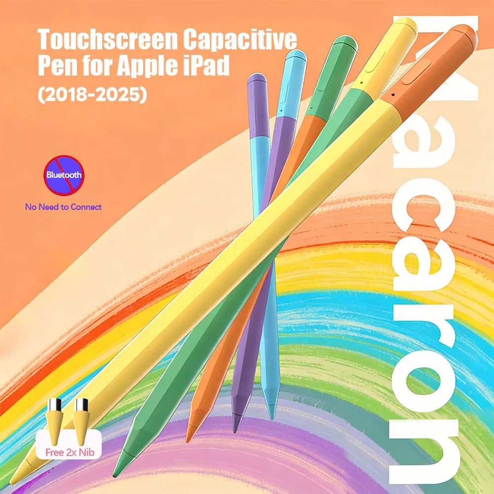 Penna Stilo Universale per iOS - Matita Capacitiva per Tablet Touch Screen in 5 Colori