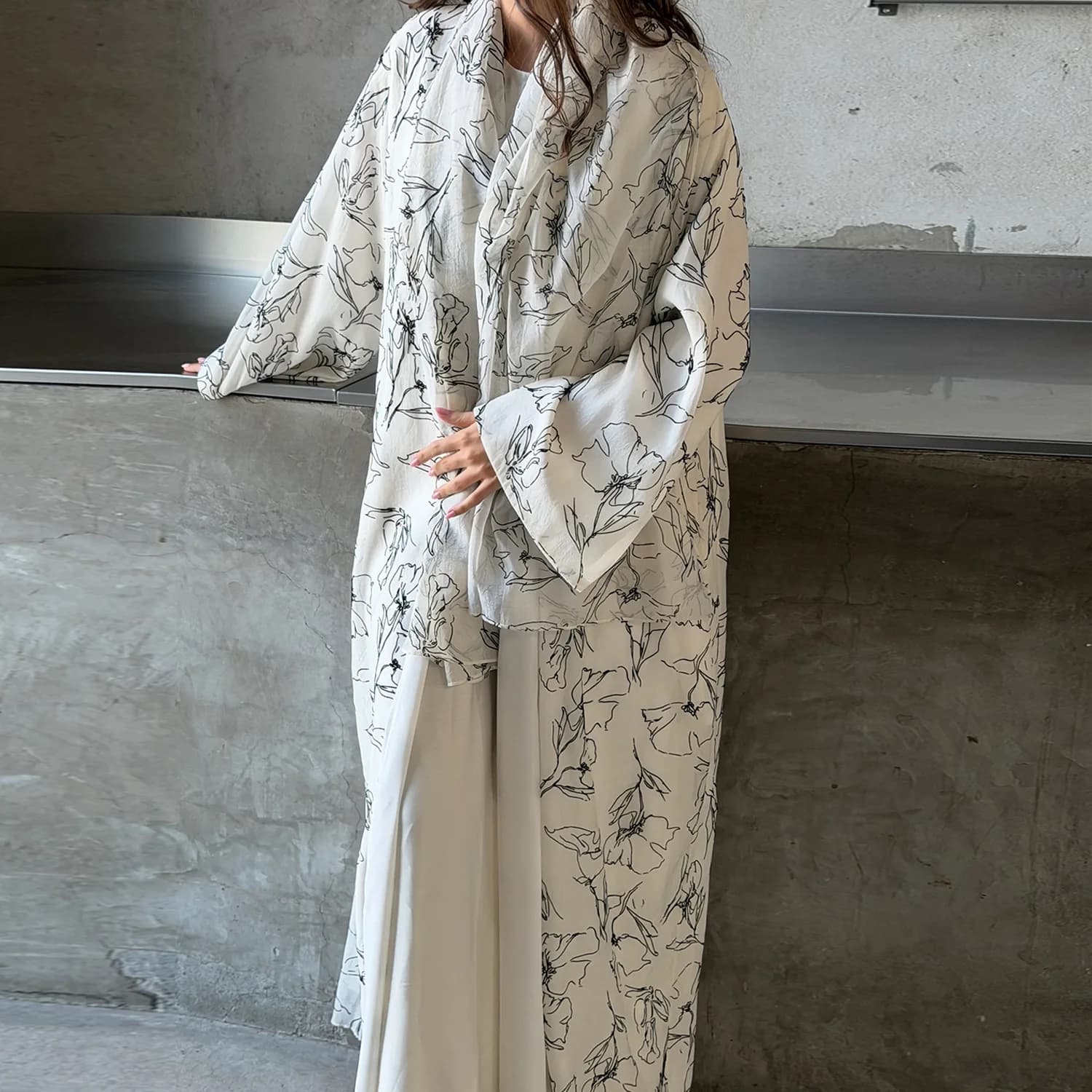 Abaya Hijab Open Dress Women Eid Muslim Khimar Print Lined Dresses Jalabiya Cardigan Robe Ramadan Morocco Dubai Kaftan Vestidos