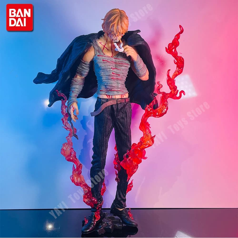 Nuovo 28 cm One Piece Sanji Anime Figure Modello Action FigurePVC GK Roronoa Collezione Ornamento Raccolta di giocattoli per il regalo