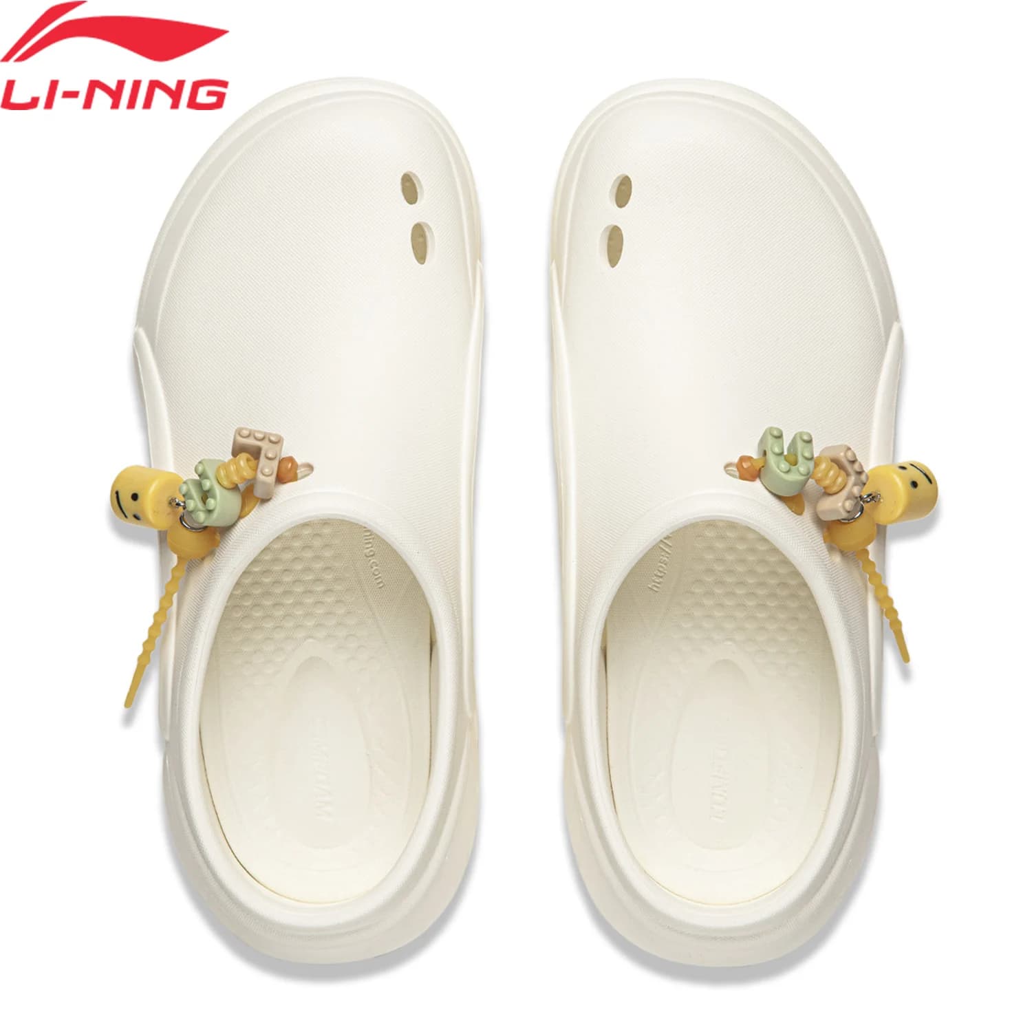 Ciabatte Li-Ning Unisex KNICKKNACK COMFOAM Comode e alla Moda, Sandali Morbidi con Piattaforma LiNing per Uomo e Donna AGAW019