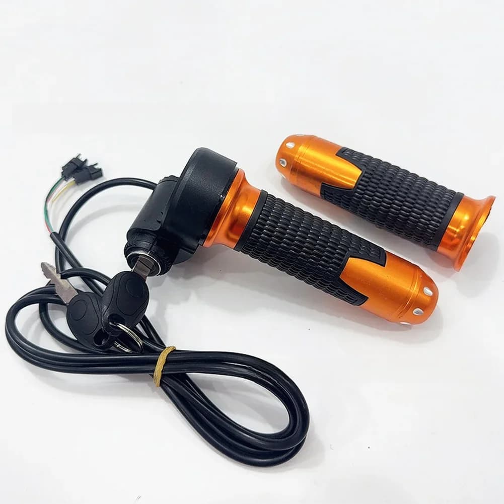 Manopola acceleratore per e-bike 22.2mm, leva di controllo manubrio per bicicletta elettrica, scooter, mountain bike, parte in lega