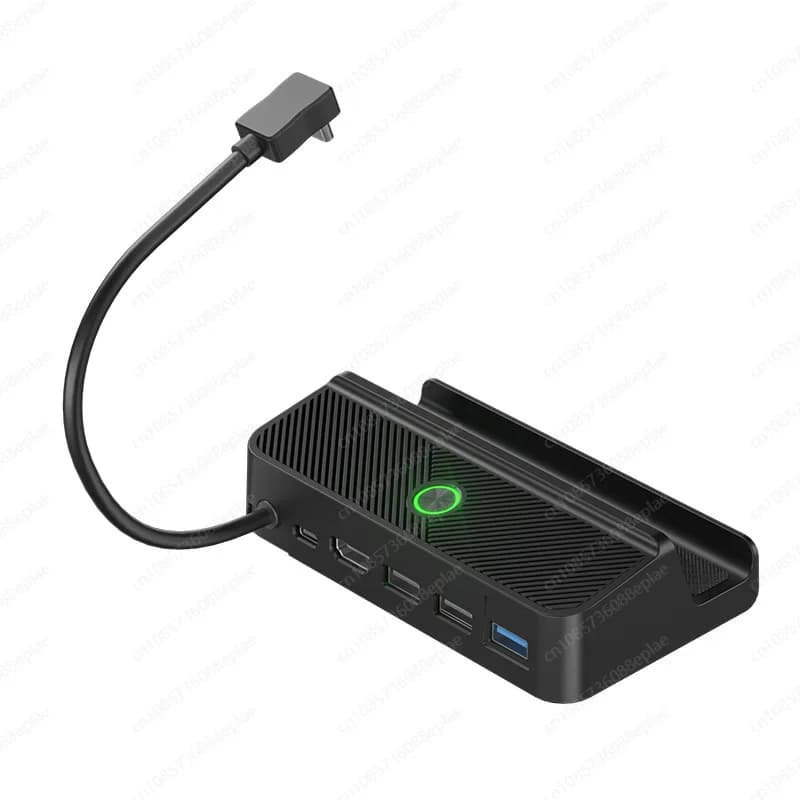Docking station per console di gioco, docking station HDMI supporto per giochi Steam sei in uno