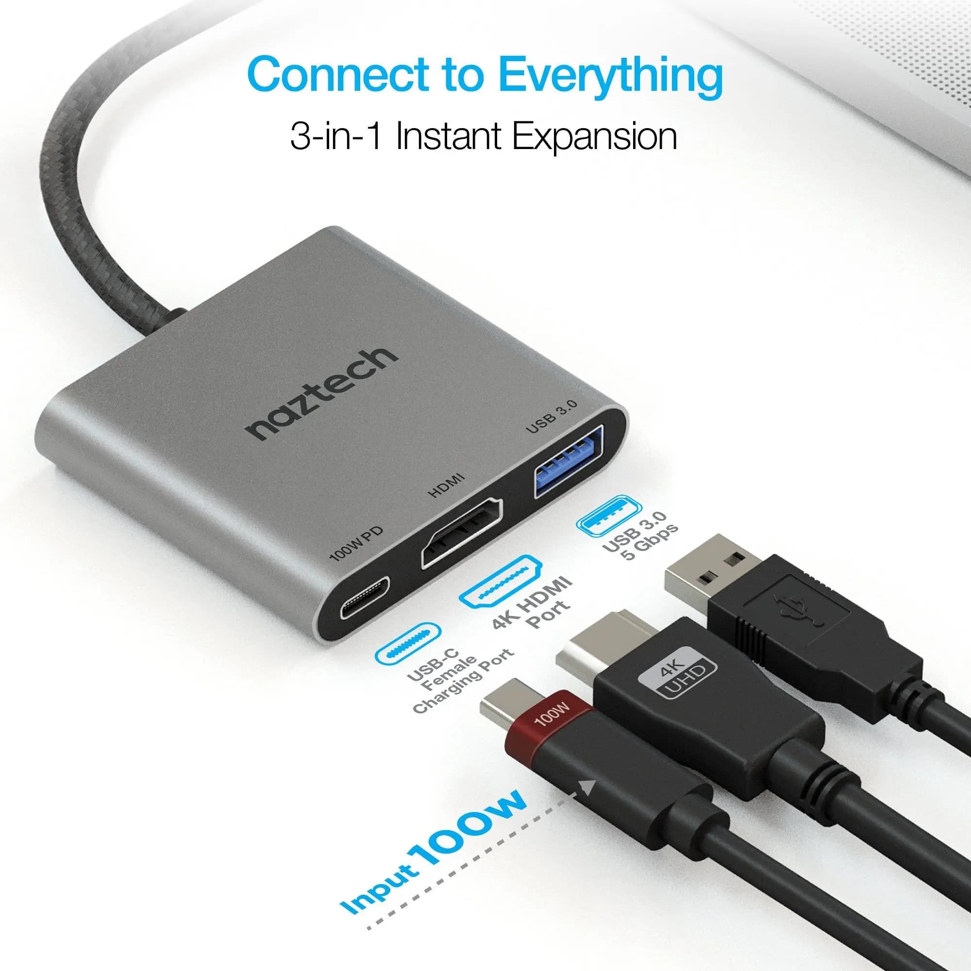 MaxDrive 3 Universal USB-C Hub Slim