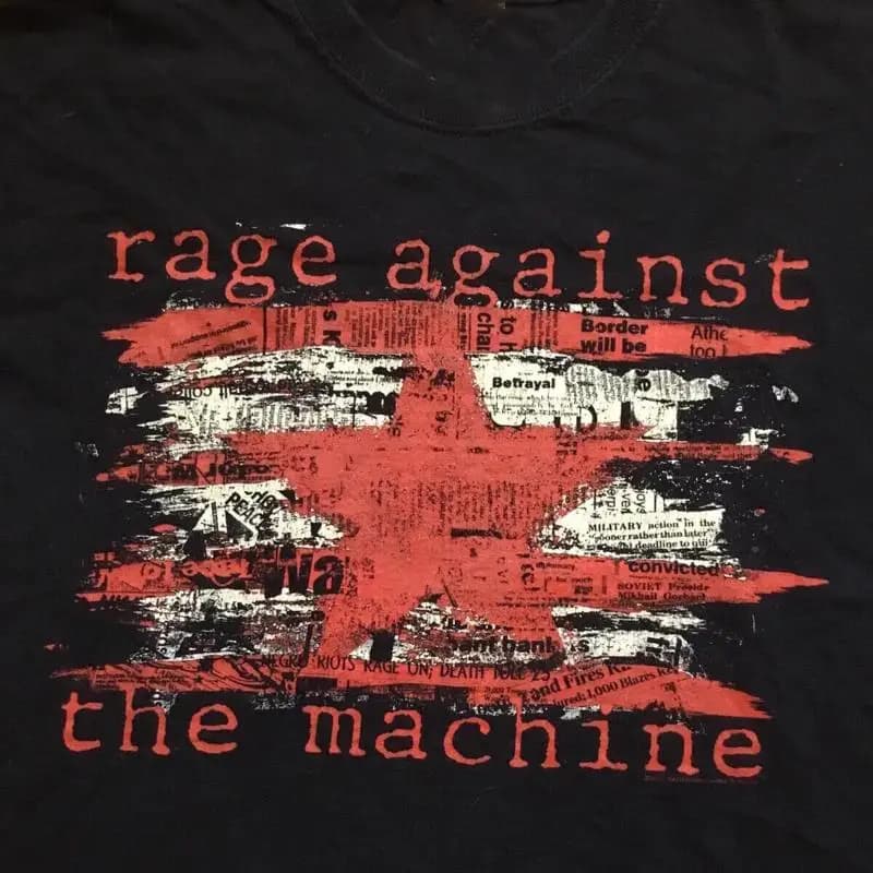 Rage Against The Machine T Shirt Cotton S 5Xl
