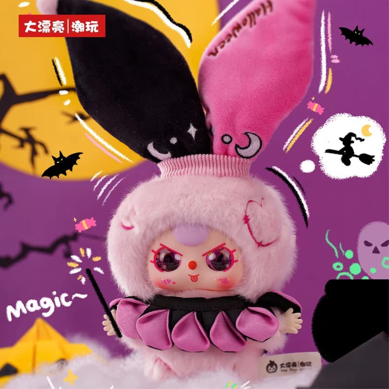 Originale Baby Tre Halloween Castle Adventure Series Blind Box Halloween Stile limitato Simpatico giocattolo per bambole in vinile Regalo di Halloween