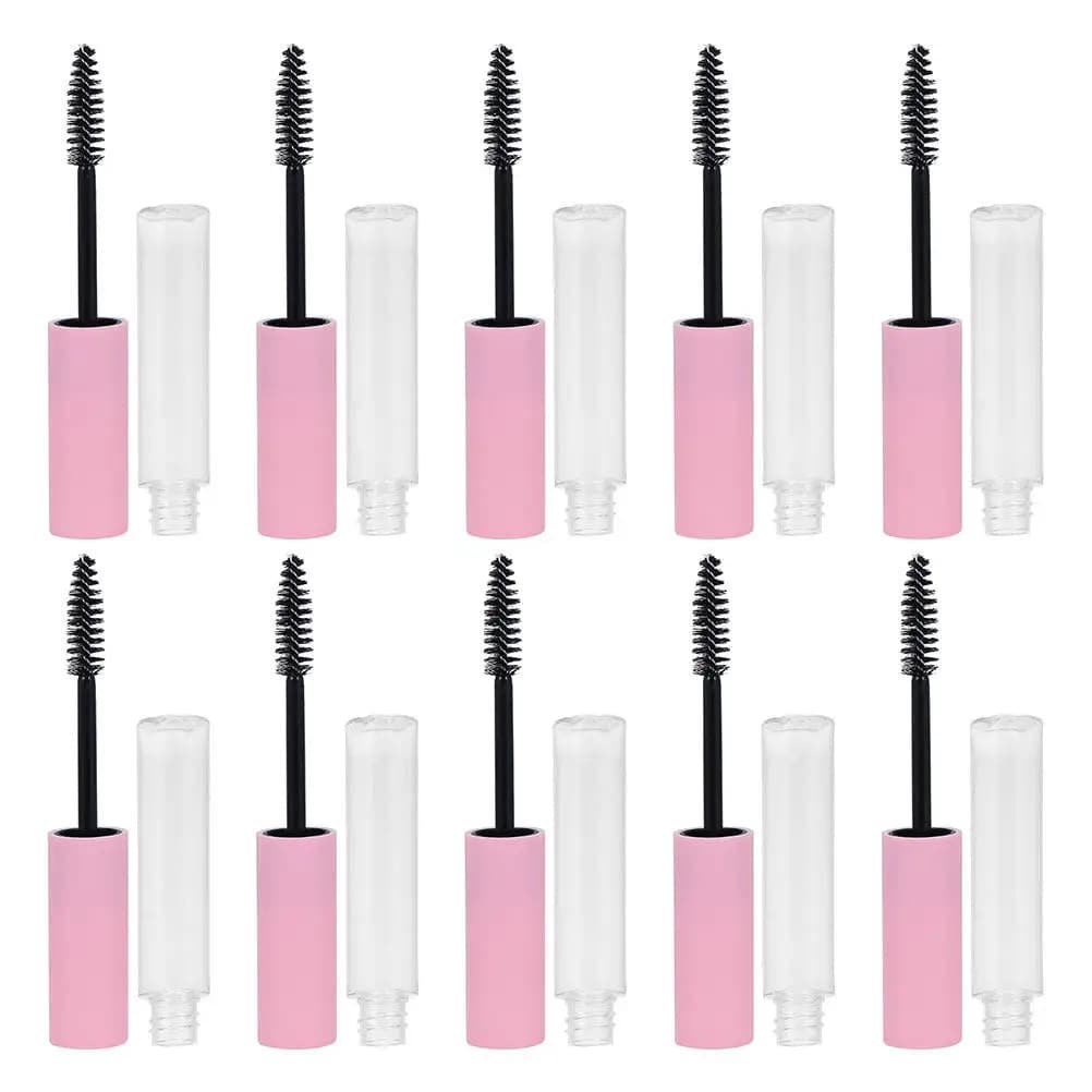 15 Empty Tubes for 10ml Mascara, Refillable Plastic Bottles for Castor Oil, to Create Fai-da-Te Mascara, Portals, Sicuri e Ecologici