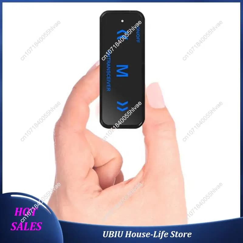 10 Pz Mini Walkie Talkie 400-470 Mhz Radio bidirezionale 3 W Ricetrasmettitore Auricolare Paraorecchie Alimentato tramite USB-La migliore vendita