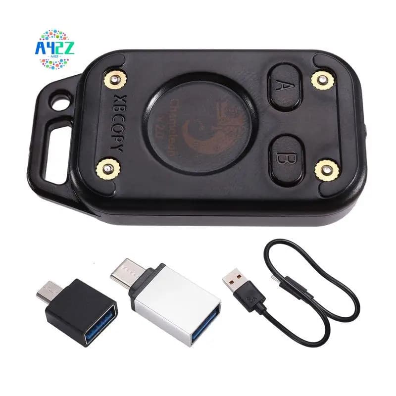 Emulatore lettore di chip intelligente RFID A42Z-Chameleon V2.0 125Khz 13,56Mhz Decodifica scheda Duplicatore NFC Chameleon Ultra con riavvio