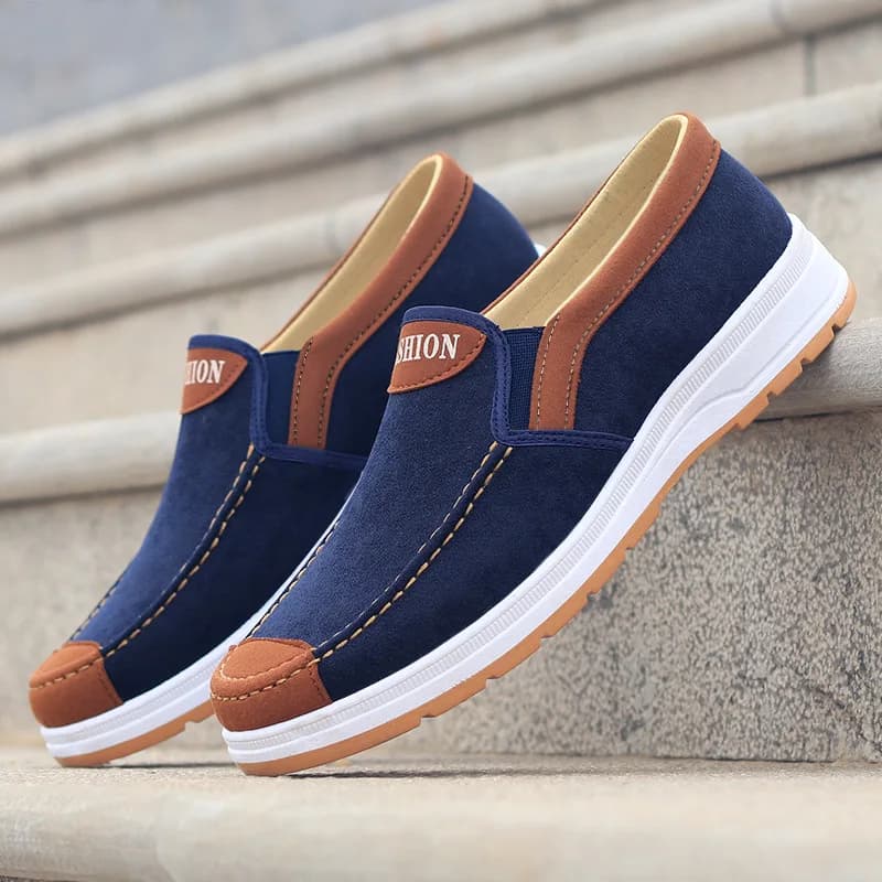 Canvas shoes spring new fashion men's shoes comfortable breathable soft sole casual shoes Korean version trend