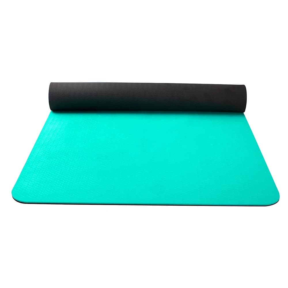 Tappetino Yoga Antiscivolo Ecologico per Esercizi, Spessore 4mm, 5mm, 6mm, 8mm, 10mm, Doppio Strato in TPE con Logo Personalizzato, Promozione Vendite
