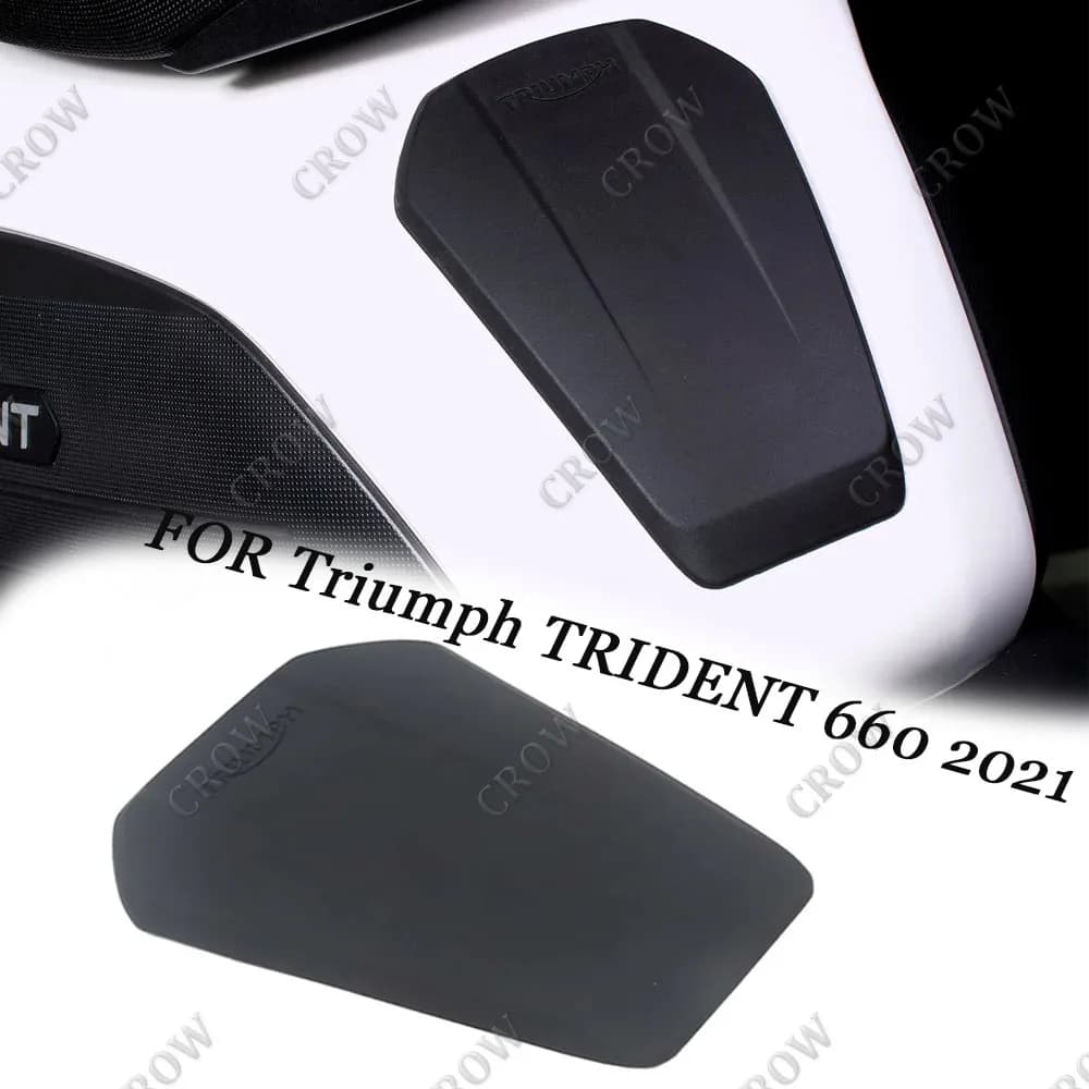 PER Triumph TRIDENT 660 2021 Motorcycle Black Relief of Carro Armato Della Decalcomania Gas Ginocchio Grip Relief of the Tank Armed