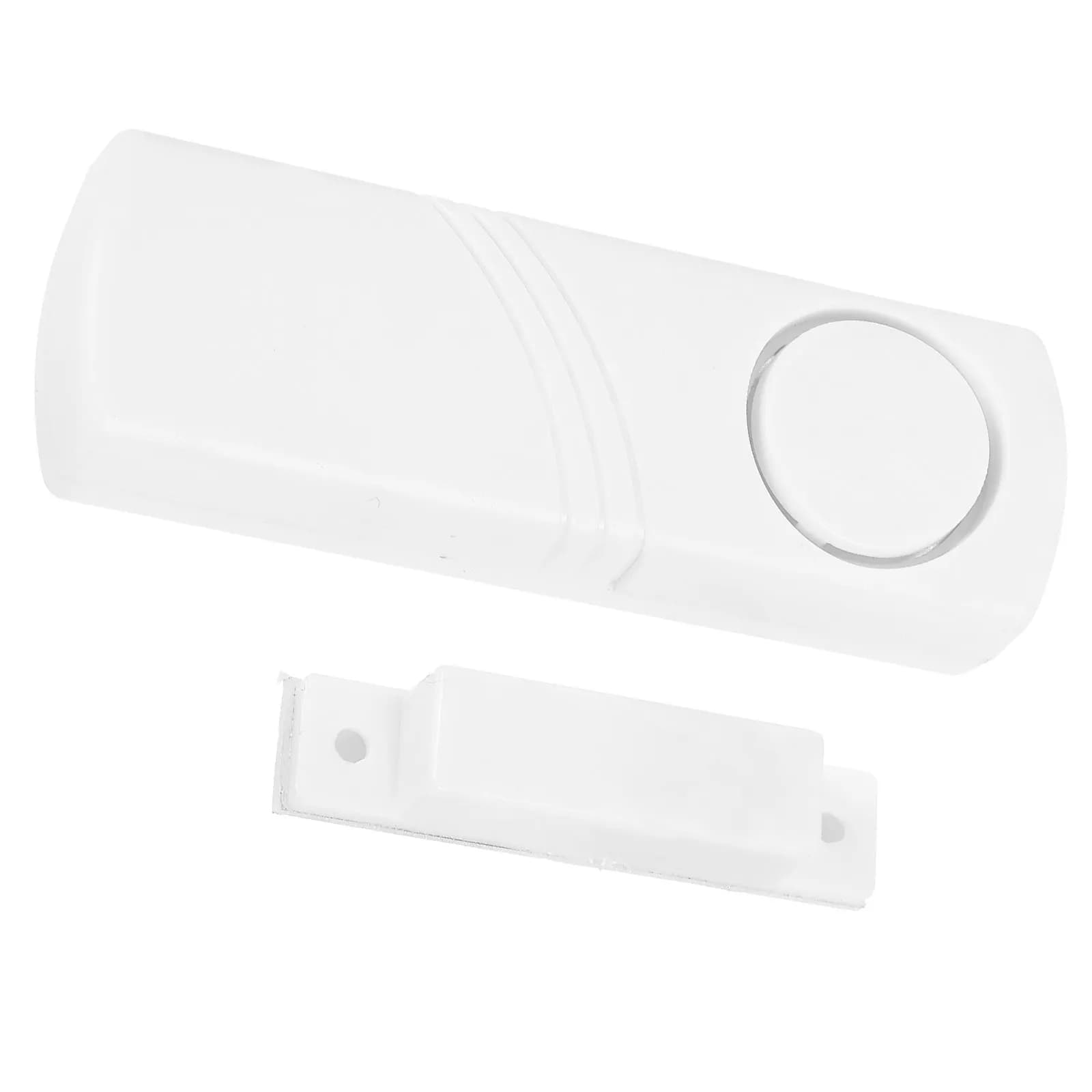Sensore Magnetico per Porta con Allarme e Campanello per Finestra da 5 mm, Sistema di Sicurezza Domestica con Avviso di Movimento, Bianco