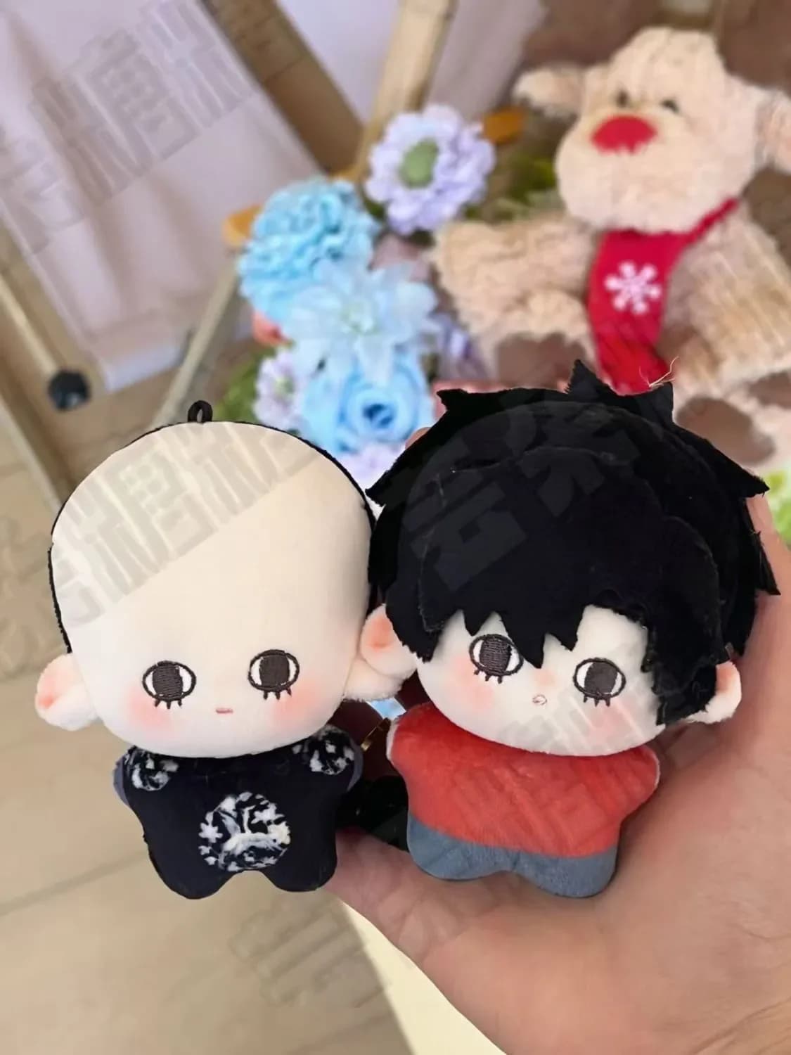 Anime Gu Wei Nan Ting Gao Ying Yin Cosplay Anime figura carino 10CM Cartoon Ciondolo Portachiavi Accessori Regalo di Halloween